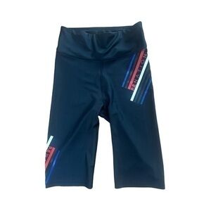 P.E Nation Charging Serve Bike Shorts Black